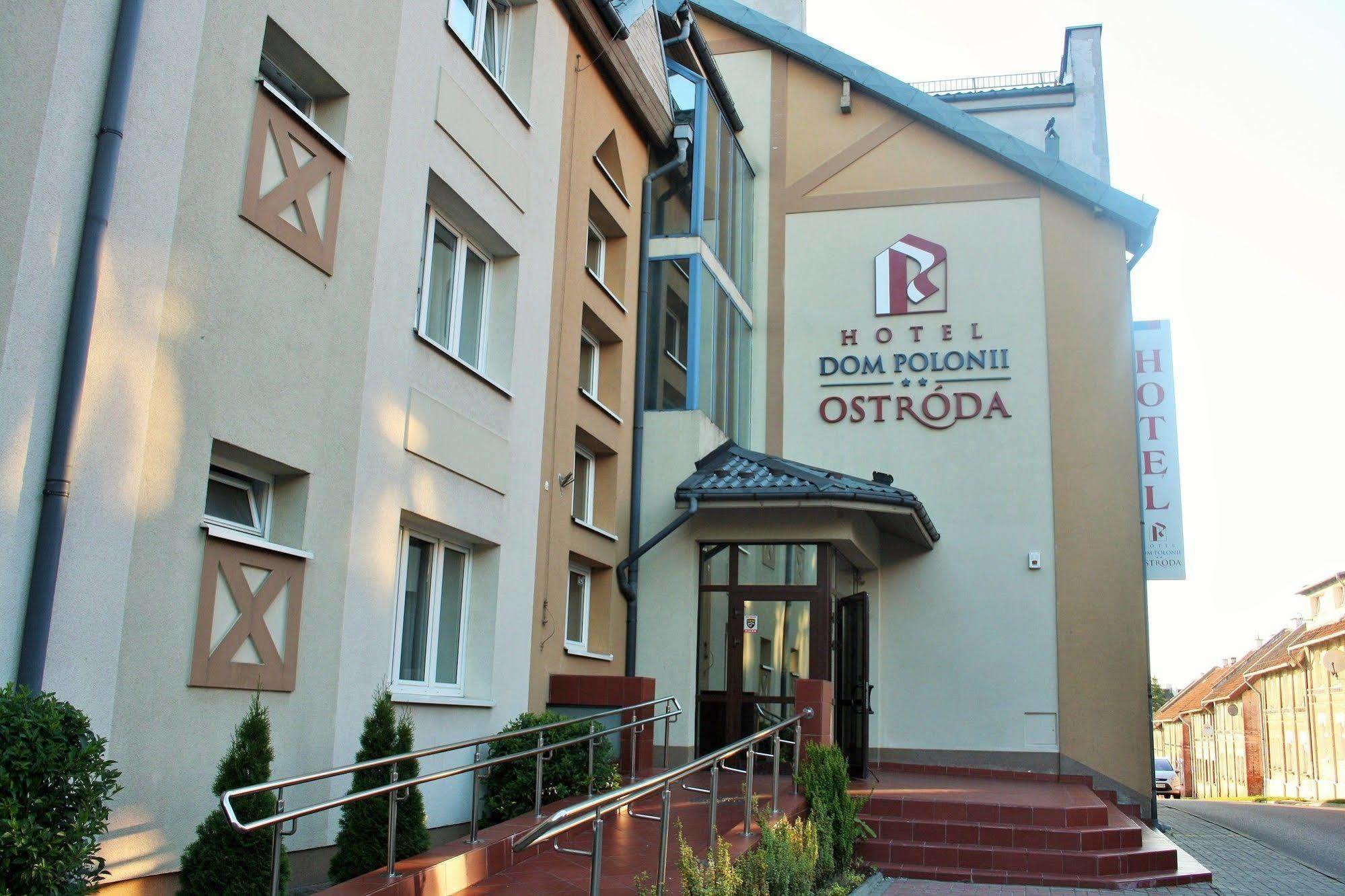 Hotel Dom Polonii Острода Екстер'єр фото