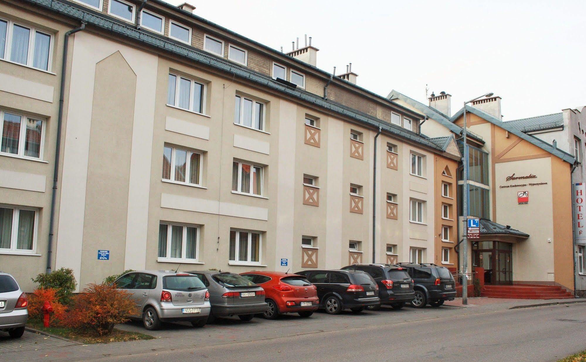 Hotel Dom Polonii Острода Екстер'єр фото